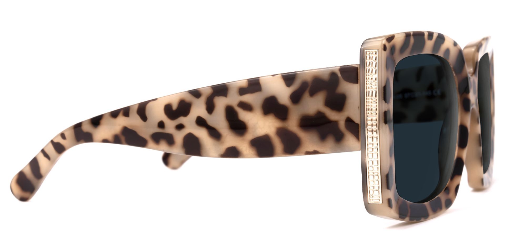 Yael Square Light-Tortoise Sunglasses | Zeelool Glasses2