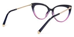 Alivia Cat Eye Purple Glasses4