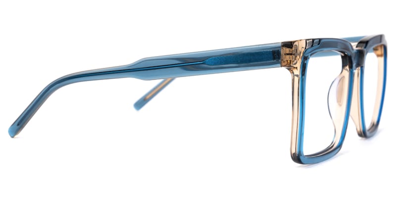 Kaylaa Square Blue Glasses | Zeelool Glasses2