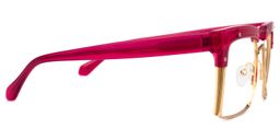 Kiana Rose-Pink Square Glasses2