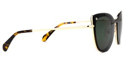 Paulette Clip-on Green Glasses3