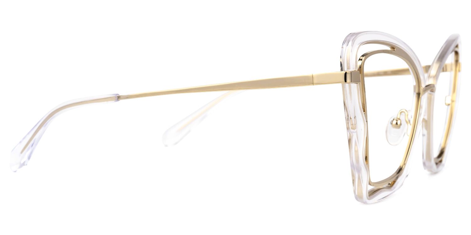 Mayers Cateye Clear Glasses | Zeelool Glasses2