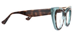 Poutch Cateye Blue Glasses2