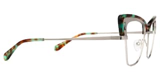 Benny Cateye Silver Glasses2