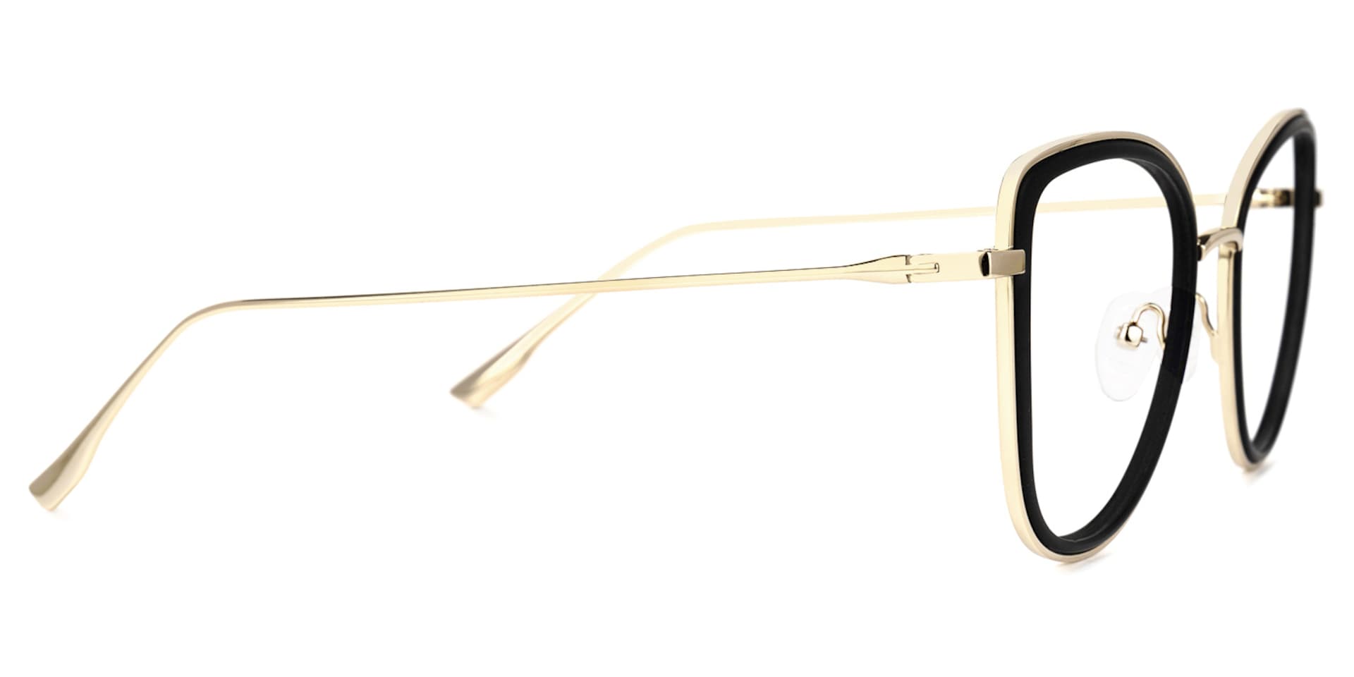 Sahro Round Black Glasses | Zeelool Glasses2