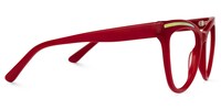 Cristal Cateye Red Glasses2