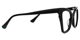 Diaz Cateye Black Glasses2