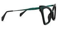 Stella Cateye Black Glasses2