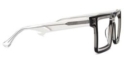 Milian Square Black Glasses2
