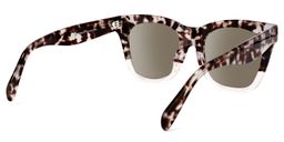 Tandy Rectangle Light-Tortoise Sunglasses3