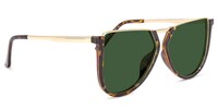 Noor Geometric Tortoise Sunglasses2