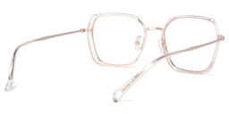 Natalee Square Rose-Gold Glasses4