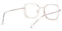 Natalee Square Rose-Gold Glasses4