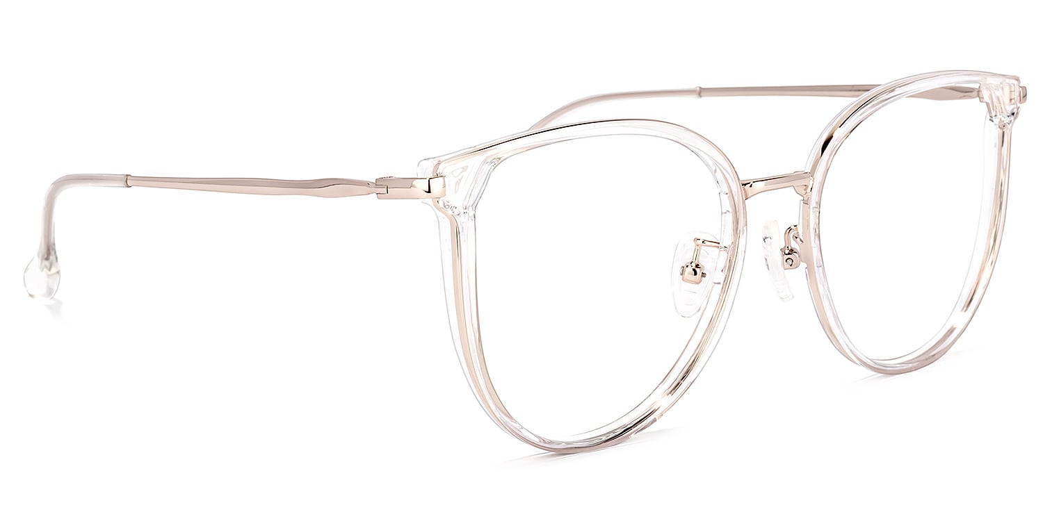 Oakley Round Crystal Glasses and Wide Frames2