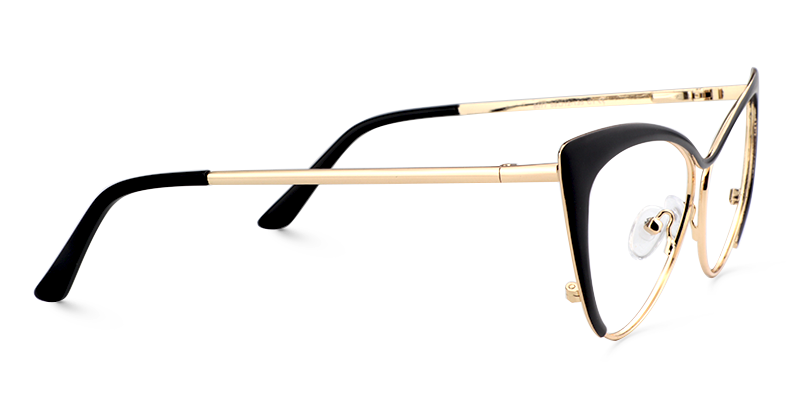 Ellen Cateye Black Glasses | Zeelool Glasses3