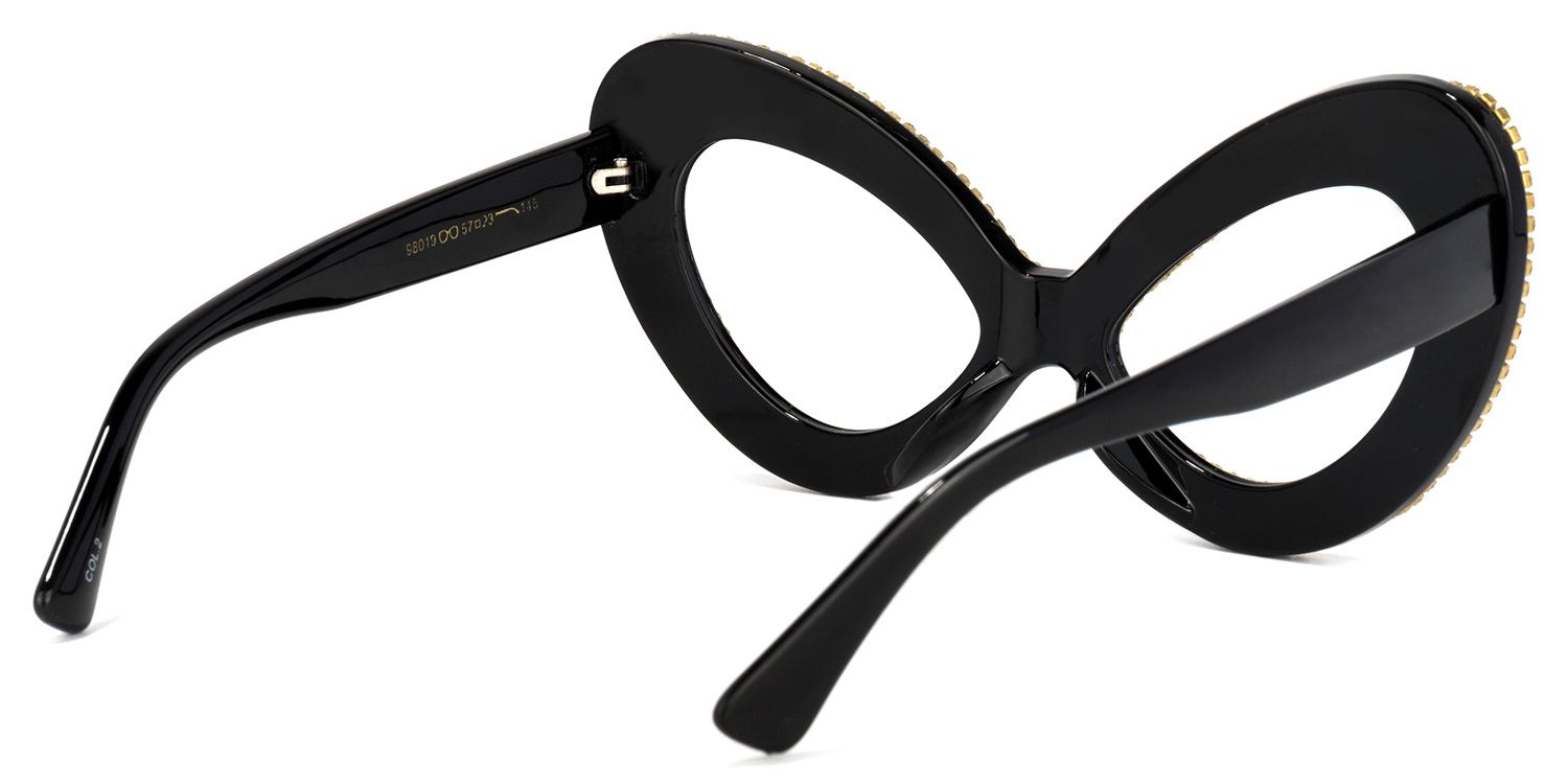 Poppy Cateye Colorful Glasses | Zeelool Glasses4