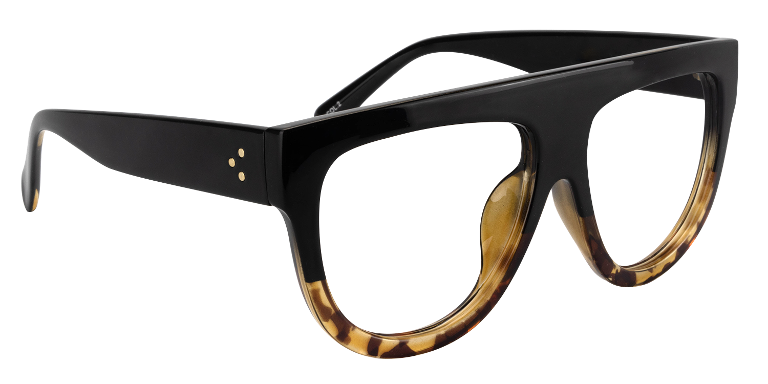 Jay Black Dark Tortoise Eyeglasses | Zeelool Optical3