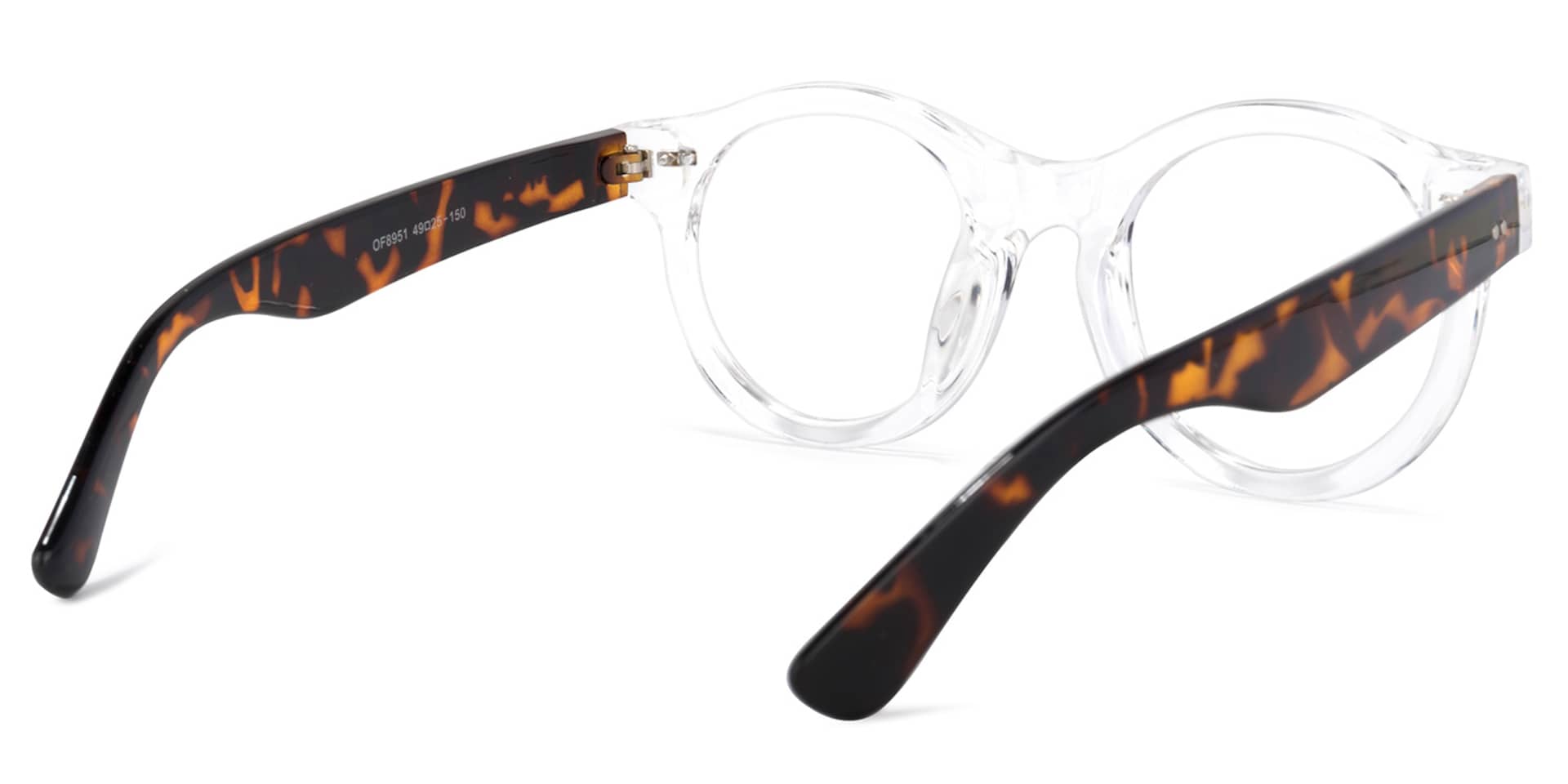 Paxton Round Crystal Glasses | Zeelool Glasses4