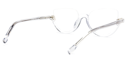 Felicia Cat Eye Clear Glasses 4