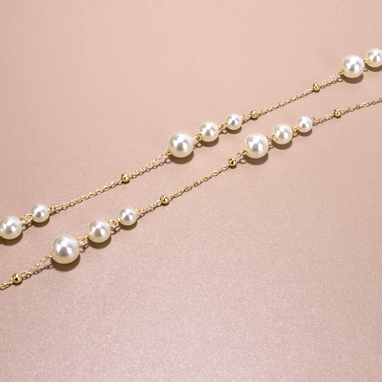 Stylish Simple Pearl Eyeglasses Chain | Zeelool Glasses1