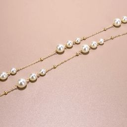 Stylish Simple Pearl Eyeglasses Chain1