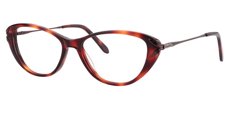 Bella Cat Eye Tortoise Glasses  | Zeelool Glasses3