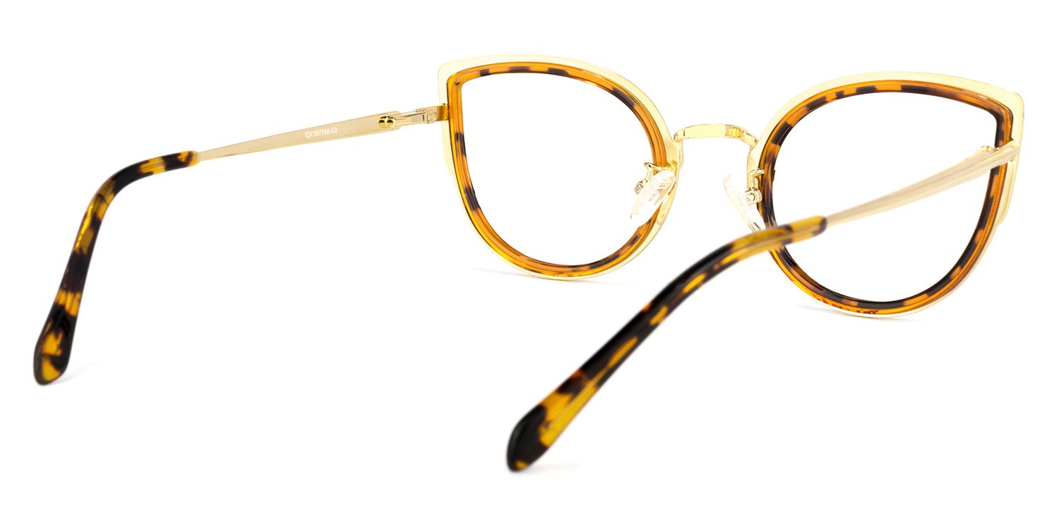 Quillan Cateye Tortoise Glasses | Zeelool Glasses4