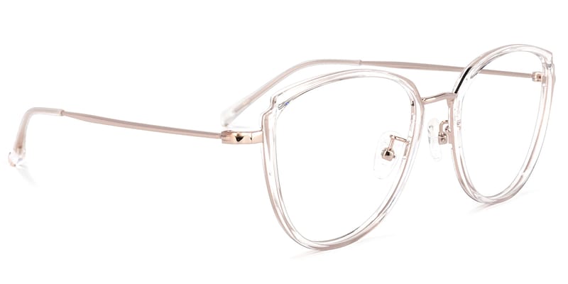 Reagan Cateye Crystal Glasses | Zeelool Glasses2