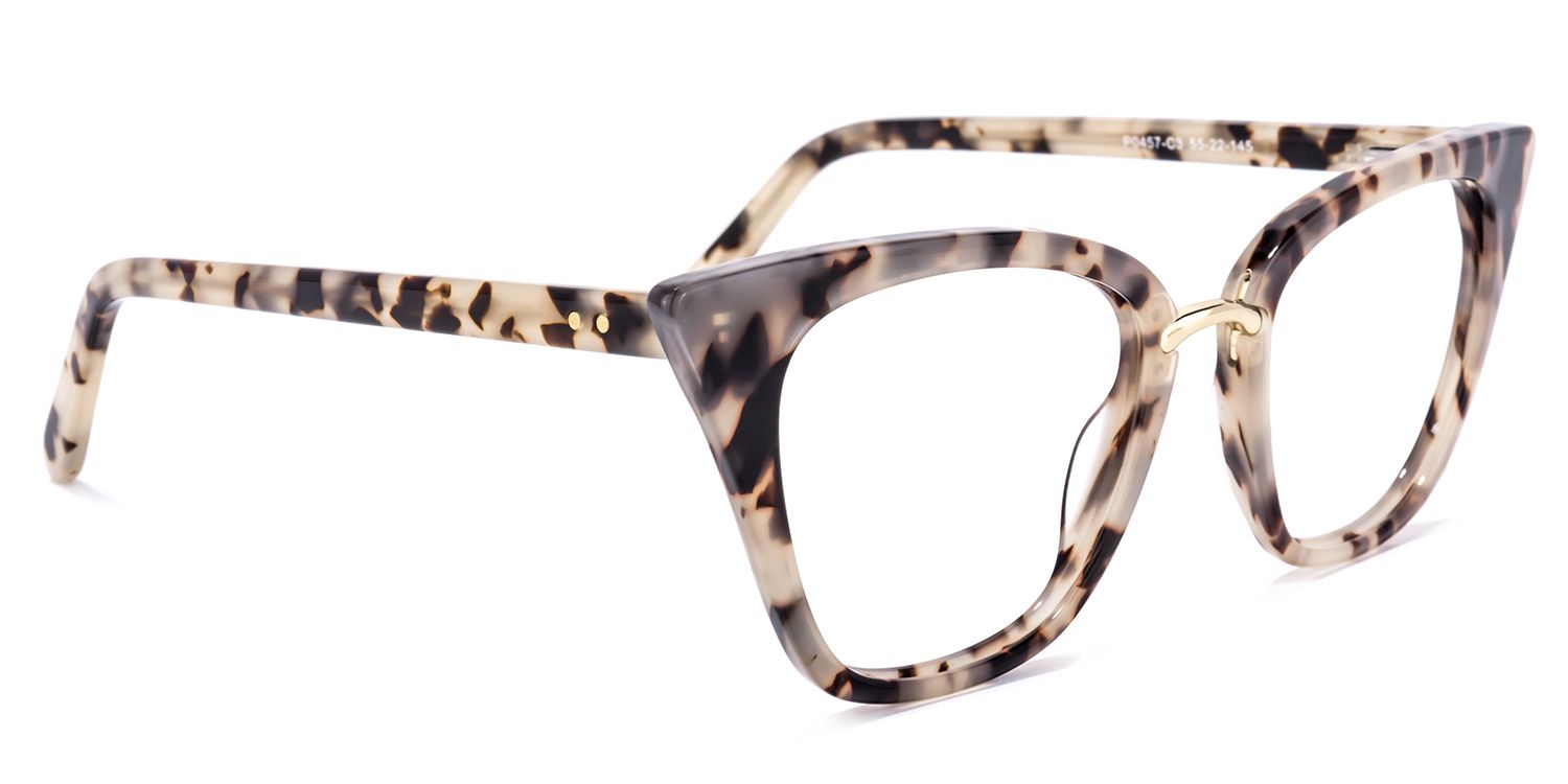 Martha Cat Eye Tortoise Glasses | Zeelool Glasses2