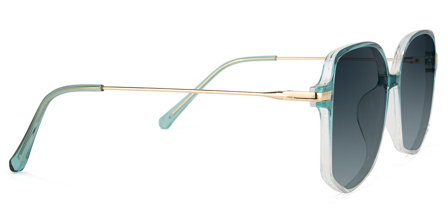 Payton Square Green Sunglasses | Zeelool Glasses3