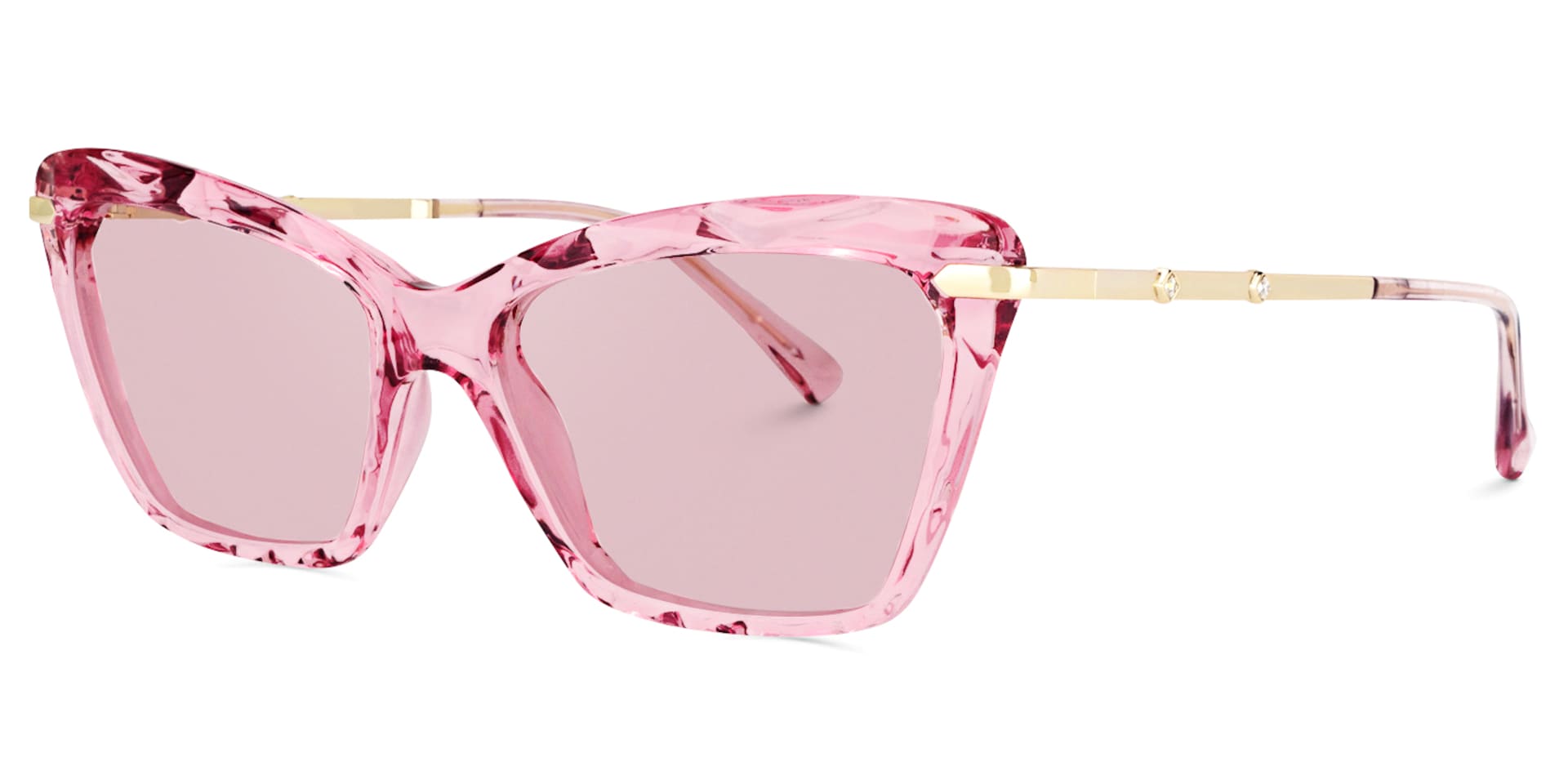Juliet Cateye Pink Sunglasses | Zeelool Glasses1