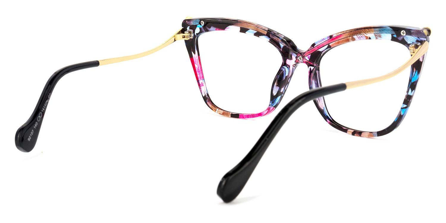 Winston Butterfly Floral Glasses | Zeelool Glasses4