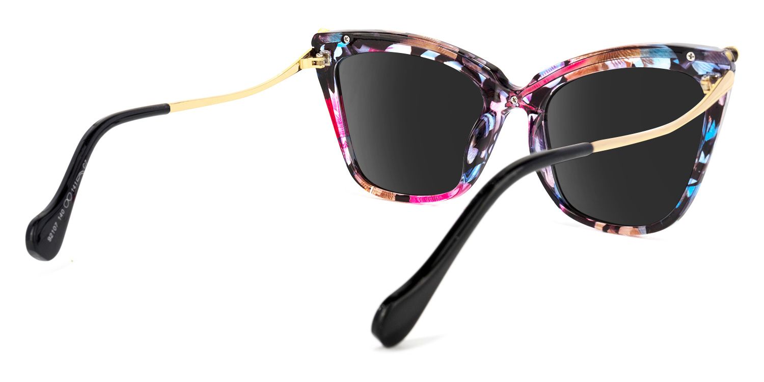 Winston Butterfly Floral Sunglasses | Zeelool Optical2