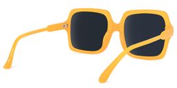 Ronnie Square Yellow Sunglasses4