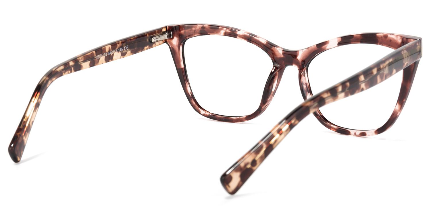 Raegan Cateye Floral Glasses | Zeelool Glasses4