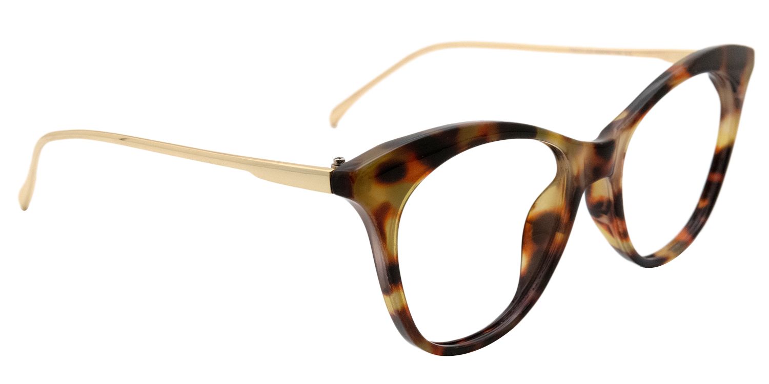 Elise Cat eye Tortoise Glasses | Zeelool Glasses2