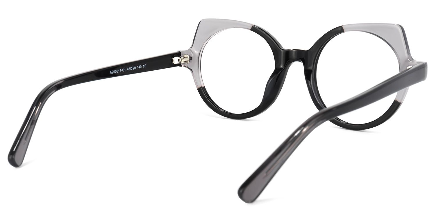 Gilbert Cateye Black Glasses | Zeelool Glasses4