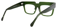 Travis Square Dark-Green Glasses4