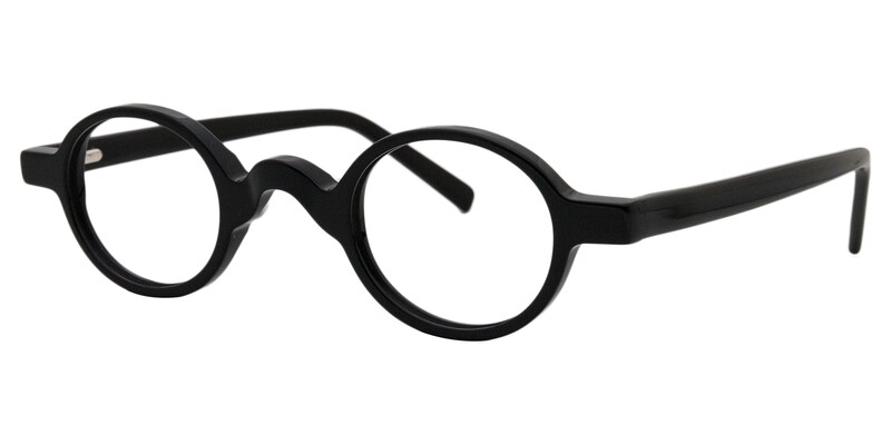 Ailwyn Round Black Glasses | Zeelool Glasses2
