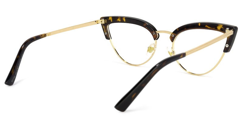 Eloisa Cateye Tortoise Glasses | Zeelool Glasses4