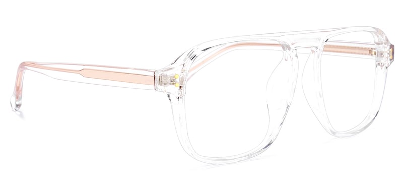 Willow Geometric Crystal Glasses | Zeelool Glasses2