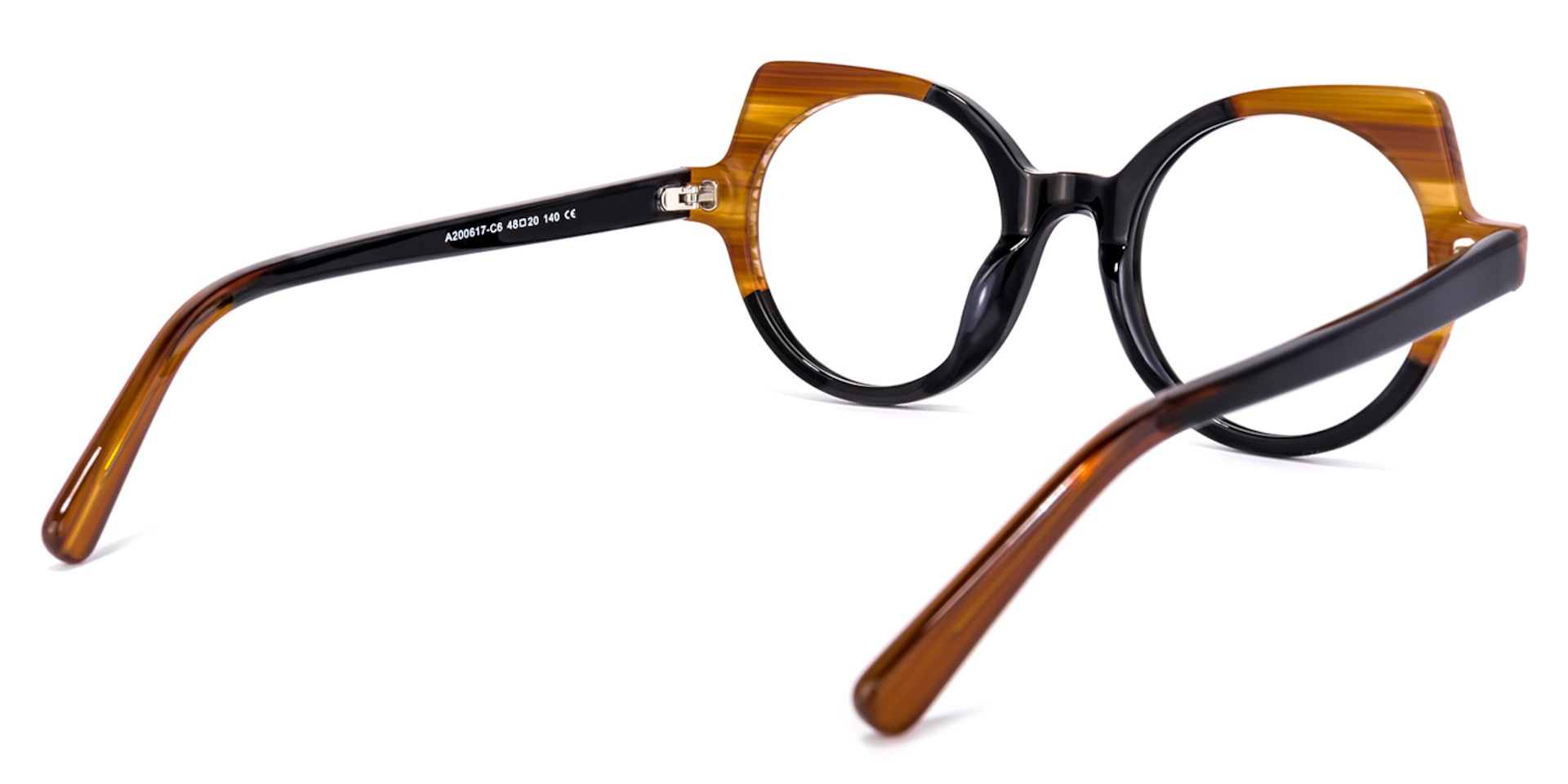 Gilbert Cateye Black Glasses | Zeelool Glasses4