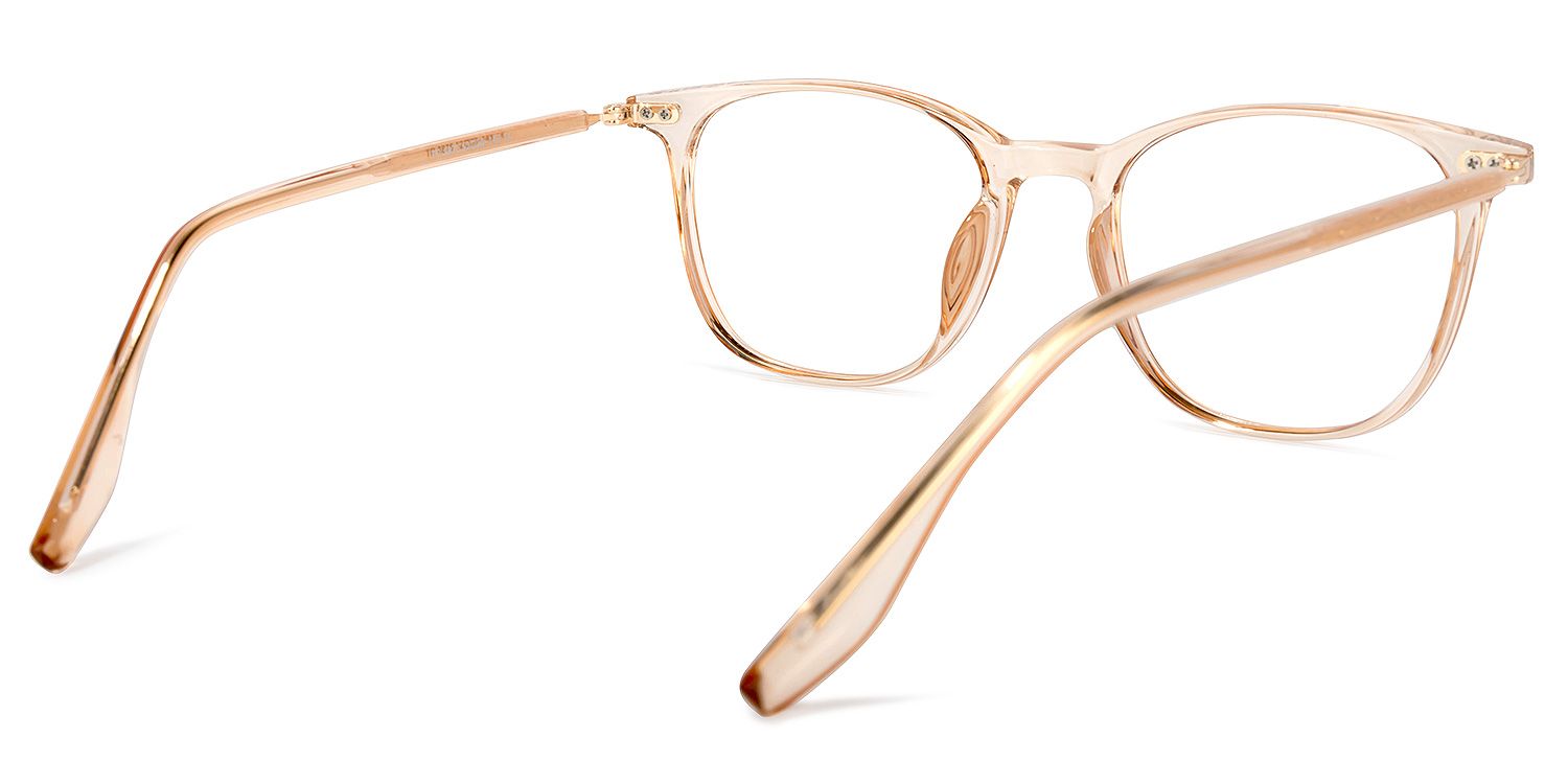 Wilfred Square Beige Glasses | Zeelool Glasses4