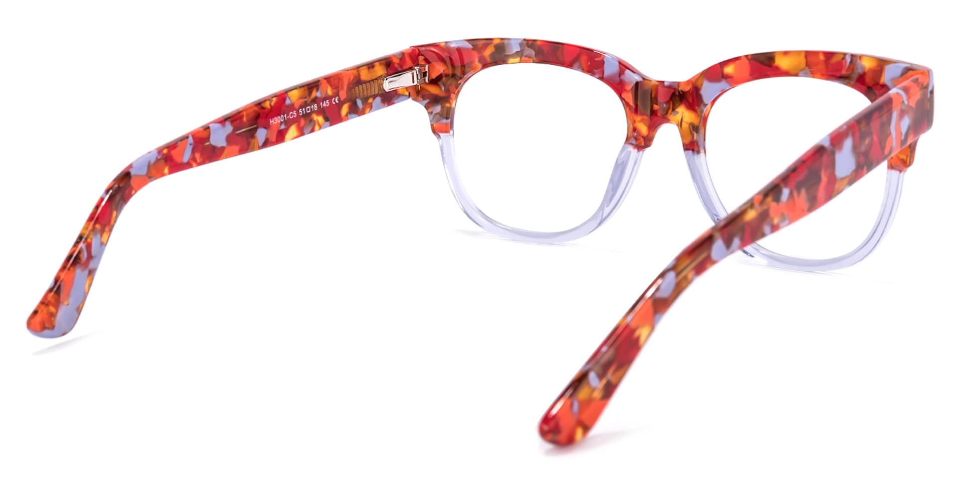 Yessenia Square Purple Glasses | Zeelool Glasses4