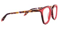 Yannick Square Red Glasses3