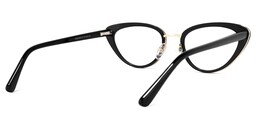 Cosme Cateye Black Glasses4
