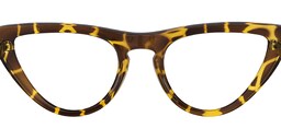 Jasmine Cat Eye Light Amber Glasses5
