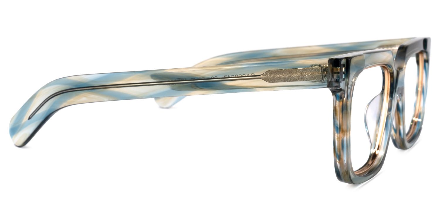 Pitts Square Light-Blue Glasses | ZEELOOL Canada3