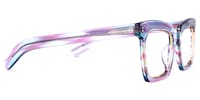Corrales Square Purple-Blue Glasses3