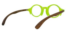 Charlie Round Green Glasses4